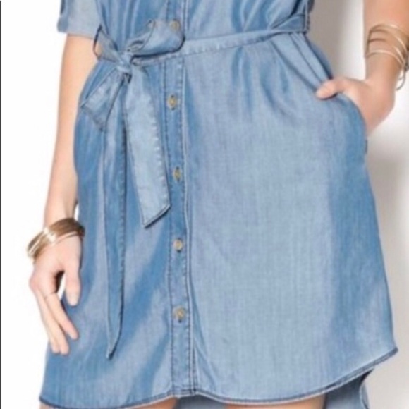 Velvet ❤️ Heart denim dress size small - Picture 2 of 6